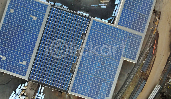 사람없음 JPG 포토 하이앵글 해외이미지 발전소 야외 전경 주간 집열판 태양에너지