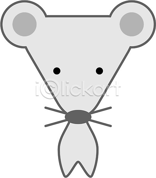 사람없음 EPS 아이콘 동물 새해 십이지신 운세 육지동물 쥐 쥐띠 척추동물 캐릭터 포유류 한마리
