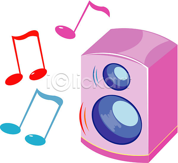 사람없음 EPS 아이콘 가전제품 소리 스피커 앰프 오디오 오브젝트 음악 음향기기 전자제품 클립아트