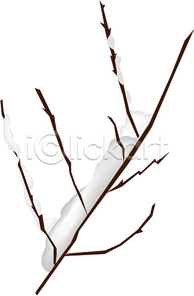 사람없음 EPS 아이콘 겨울 계절 나무 나뭇가지 눈(날씨) 사계절 식물 자연 풍경(경치)