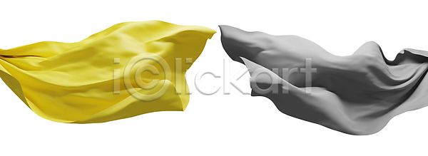 사람없음 3D JPG 일러스트 포토 해외이미지 고립 노란색 디자인 만들기 모션 바람 백그라운드 오브젝트 유행 직물 해외일러스트 회색 흰색