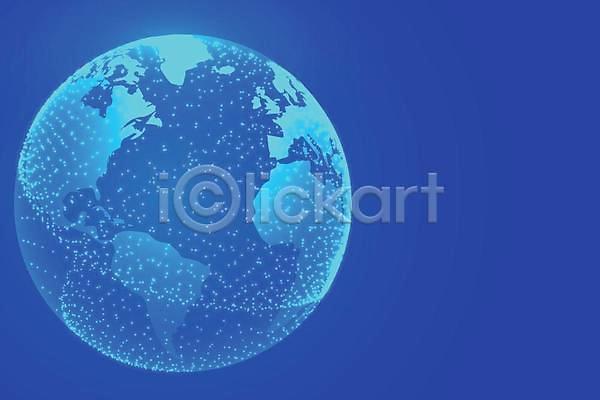 사람없음 EPS 일러스트 해외이미지 그래픽 그래픽백그라운드 디지털 지구 파란색 홀로그램