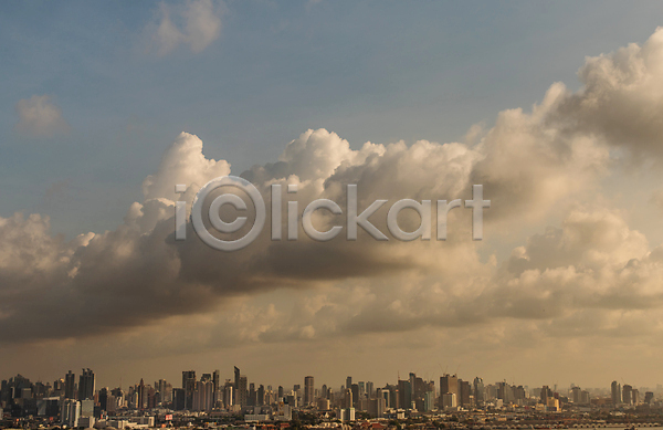 사람없음 JPG 포토 해외이미지 구름(자연) 도시 도시풍경 방콕 아침 야외 일몰 일출 주간 태국 하늘
