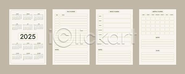 클래식 EPS 일러스트 템플릿 해외이미지 계절 공지사항 구역 기본 날짜 내추럴 다이어리 달력 레이아웃 미니멀 벽 부분 비즈니스 사무실 세트 연도 올리브 월 이벤트 일주일 책상 탁자 파스텔톤 해외일러스트