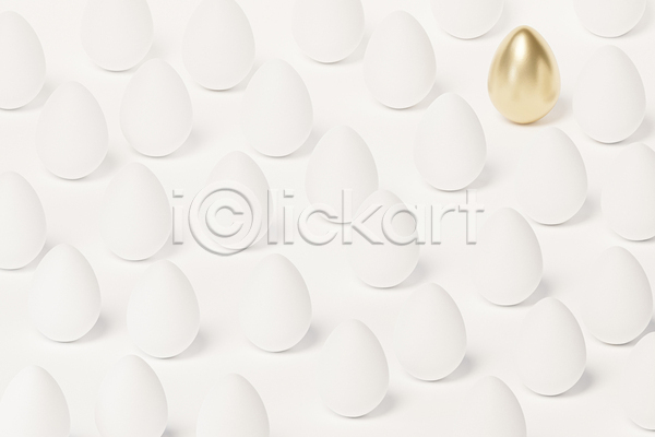 사람없음 3D JPG 포토 해외이미지 계란 금색 미니멀 심플 여러개 패턴 흰색