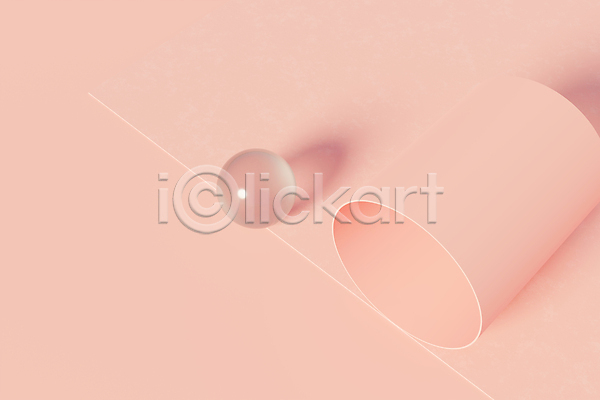 사람없음 3D JPG 포토 해외이미지 공 그래픽 기하학 미니멀 백그라운드 분홍색 원형 유리 지오메트릭 추상