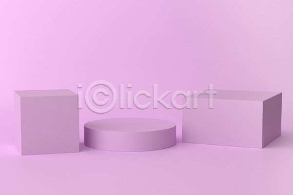 사람없음 3D JPG 포토 해외이미지 단상 백그라운드 분홍색배경 정사각형 직육면체 포디움