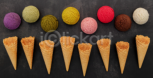 사람없음 JPG 포토 해외이미지 아이스크림 아이스크림콘 콘아이스크림