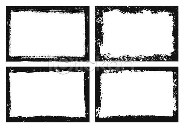 고민 EPS 일러스트 템플릿 해외이미지 거친 검은색 그런지 디자인 미술 백그라운드 붓 세트 손상 수집 어둠 옛날 잉크 장식 질감 추상 타격 페인트 프레임 흰색