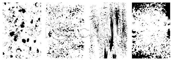 고민 EPS 일러스트 해외이미지 거친 검은색 그런지 디자인 모양 미술 백그라운드 붓 세트 손상 스케치 어둠 얼룩 옛날 잉크 질감 추상 타격 페인트 프레임 해외일러스트 흰색
