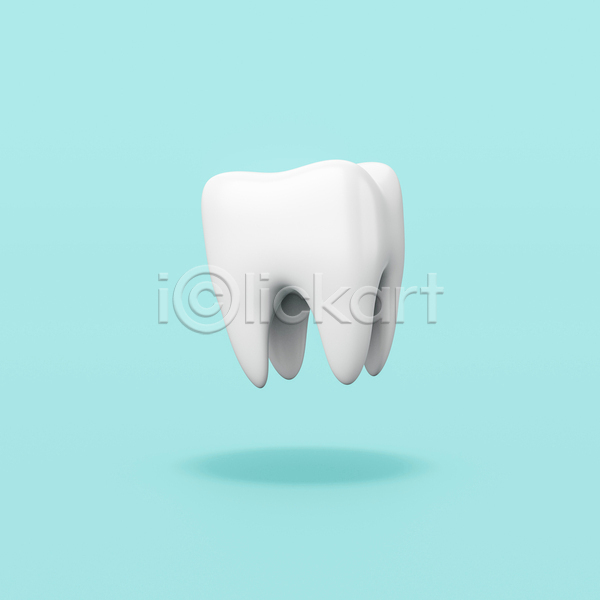 사람없음 3D JPG 일러스트 포토 해외이미지 오브젝트 치아 치아모형 파란배경