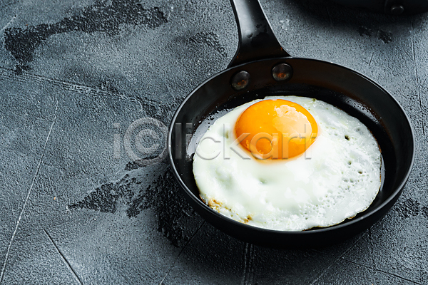 사람없음 JPG 포토 해외이미지 계란 계란요리 계란프라이 음식 프라이팬