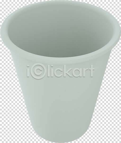 사람없음 3D PNG 디지털합성 편집이미지 하이앵글 3D소스 목업 종이컵 편집 편집소스 한개 흰색