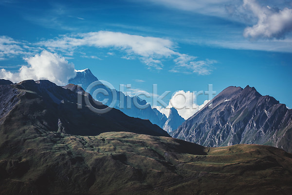 사람없음 JPG 포토 구름(자연) 산 알프스 야외 유럽풍경 자연 주간 풍경(경치) 하늘 해외풍경