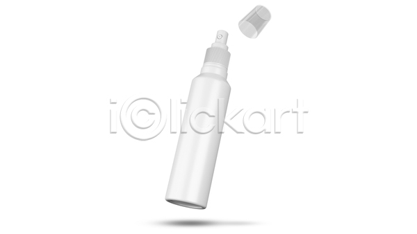 사람없음 3D JPG 해외이미지 공병 뚜껑 목업 브랜딩 스킨케어 스프레이 실내 피부관리 화장품 흰배경