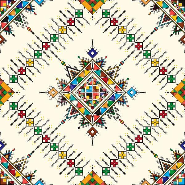 사람없음 JPG 일러스트 해외이미지 기하학 디자인 백그라운드 사각형 삼각형 스타일 십자모양 아랍 전통무늬 패턴