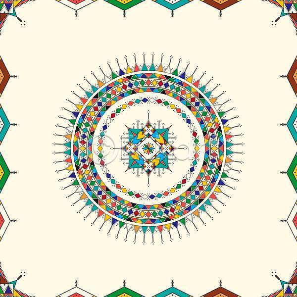 사람없음 JPG 일러스트 해외이미지 기하학 디자인 백그라운드 사각형 스타일 아랍 원형 전통무늬 패턴
