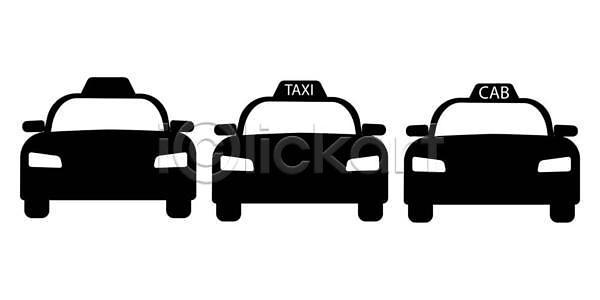 EPS 실루엣 일러스트 해외이미지 검은색 고립 교통시설 머리 백그라운드 사인 심플 운전 일반 자동 자동차 저울 택시 플랫 픽토그램 해외일러스트 흰색
