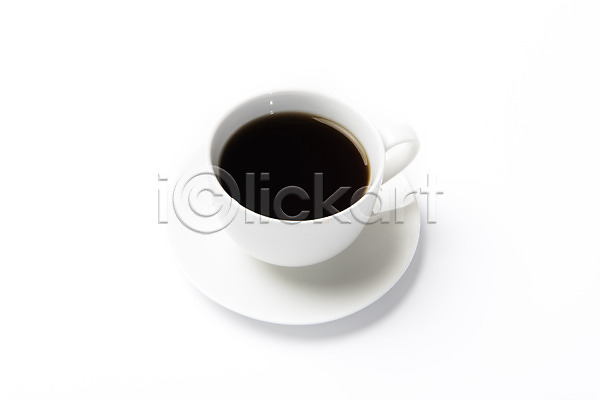티타임 사람없음 JPG 포토 하이앵글 누끼 스튜디오촬영 실내 아메리카노 오브젝트 원두커피 카페 커피잔 흰배경
