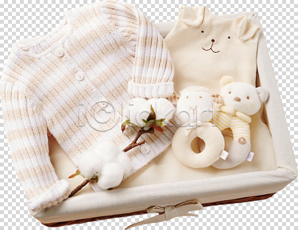 따뜻함 포근함 사람없음 PNG 편집이미지 목화솜 바구니 스웨터 아기용품 유아복 장난감 턱받이 편집소스
