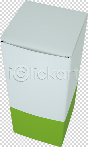 사람없음 3D PNG 디지털합성 편집이미지 하이앵글 3D소스 목업 상자 연두색 오브젝트 종이상자 패키지 편집 편집소스 포장상자 한개