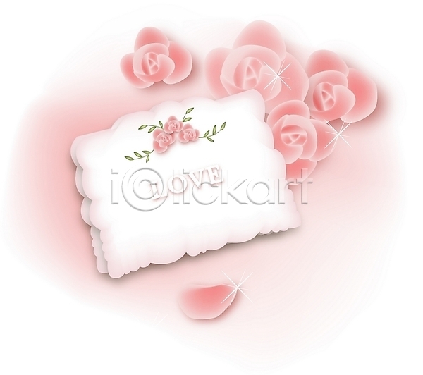 사랑 축하 사람없음 EPS 아이콘 꽃 발렌타인데이 분홍색 선물 식물 오브젝트 장미 카드(감사) 편지