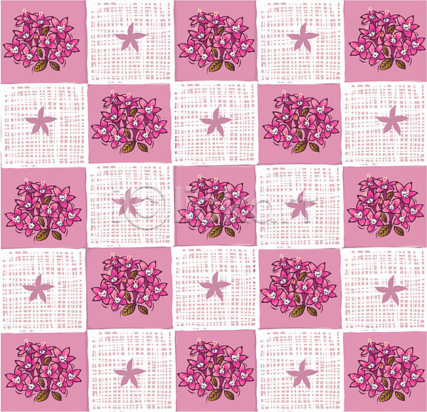 사람없음 EPS 일러스트 꽃 꽃무늬 디자인 무늬 문양 백그라운드 벽지 사각형 패턴 포장지