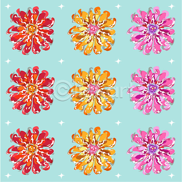 사람없음 EPS 일러스트 꽃 꽃무늬 디자인 무늬 문양 백그라운드 벽지 패턴 포장지