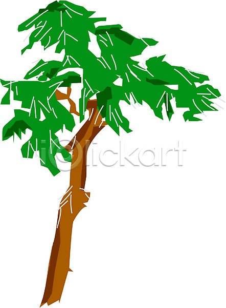 사람없음 EPS 아이콘 나무 식물 클립아트
