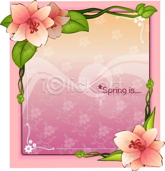 사람없음 EPS 일러스트 템플릿 꽃 꽃백그라운드 백그라운드 봄꽃 분홍색 식물 자연 진달래 철쭉