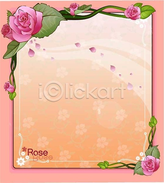 사람없음 EPS 일러스트 템플릿 꽃 꽃백그라운드 백그라운드 분홍색 식물 여름꽃 자연 장미 컬러