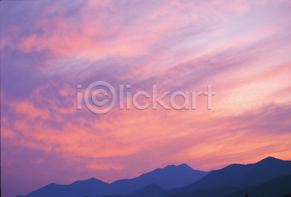 사람없음 JPG 포토 구름(자연) 노을 산 야외 일몰 자연 주간 풍경(경치) 하늘