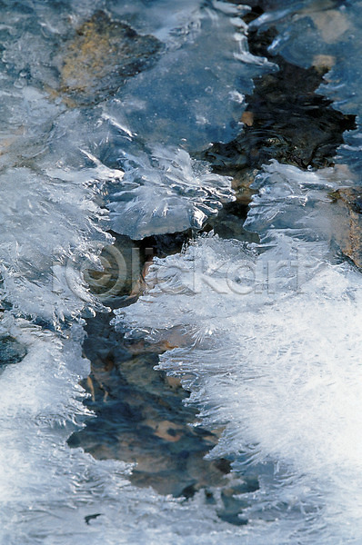 사람없음 JPG 포토 개울 겨울 계곡 계절 골짜기 물 사계절 야외 얼음 얼음꽃 자연 주간 풍경(경치)