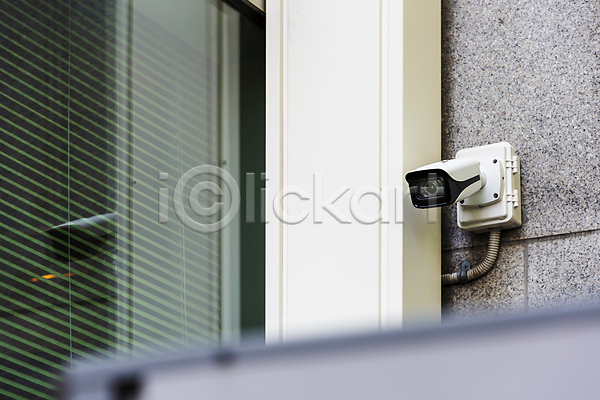 사회이슈 사람없음 JPG 소프트포커스 포토 감시카메라 건물 벽 보안 안전 야외 주간