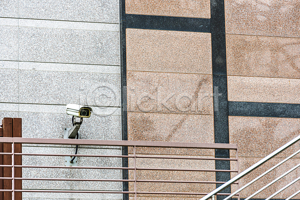 사회이슈 사람없음 JPG 포토 감시카메라 건물 벽 보안 안전 야외 주간