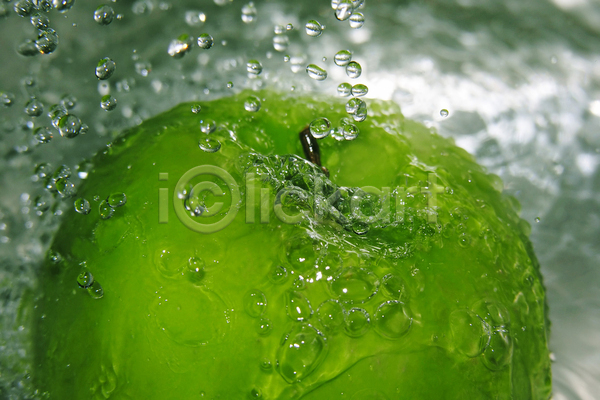 사람없음 JPG 포토 해외이미지 물 물결 백그라운드 스플래쉬 액체 청사과 초록색