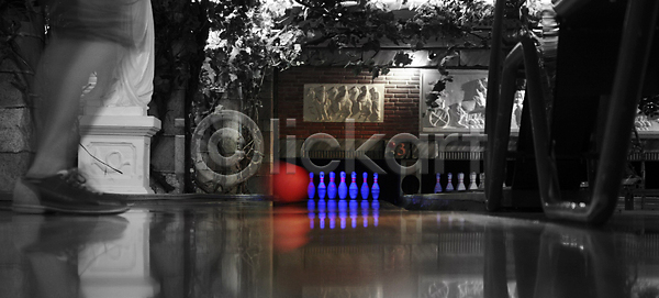 사람없음 JPG 포토 해외이미지 공 반사 볼링 스포츠 해외포토