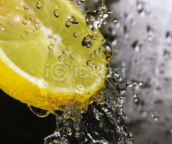사람없음 JPG 포토 해외이미지 레몬 물 물결 백그라운드 스플래쉬 액체