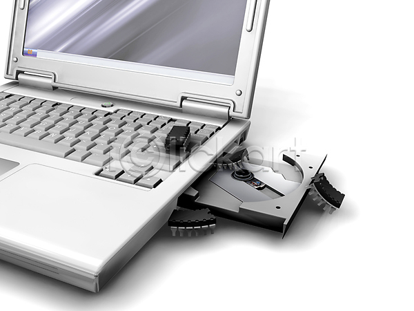 사람없음 3D JPG 일러스트 포토 해외이미지 CD 고립 깨짐 노트북 만들기 바이러스 백그라운드 벌레 비즈니스 손상 스크린 열쇠 컨셉 컴퓨터 키보드 헬프 흰색