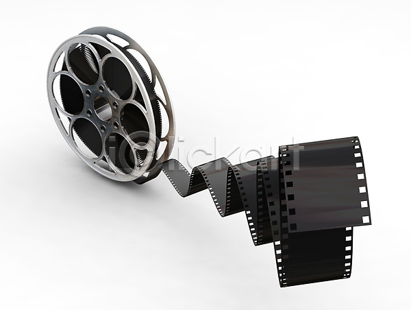 사람없음 3D JPG 일러스트 포토 해외이미지 고립 만들기 백그라운드 얼레 영화 영화관 오브젝트 컨셉 필름 흰색