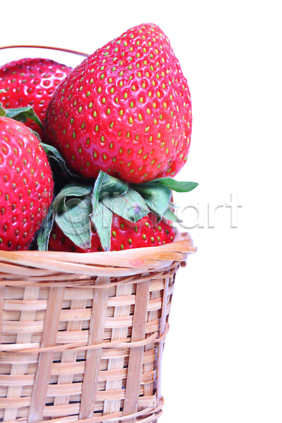 달콤 사람없음 JPG 포토 해외이미지 건강 과일 딸기 맛 맛있는 먹기 바구니 빨간색 씨앗 여름(계절) 음식 자연 작음 초록색 흰색
