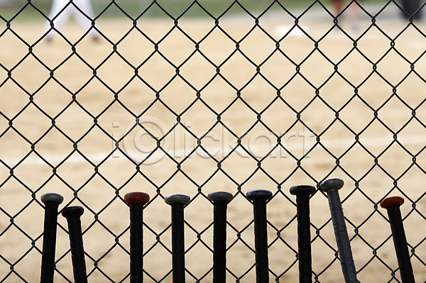 경쟁 청춘(젊음) 사람없음 JPG 포토 해외이미지 게임 공원 놀이 박쥐 밭 스포츠 야구 야외 연습 울타리 잔디 학습