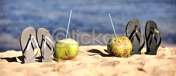 떨어짐 평화 휴식 사람없음 JPG 포토 해외이미지 모래 브라질 코코넛 해외포토 호주 휴가