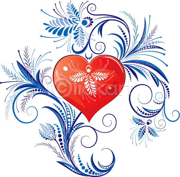 사랑 우아함 화려 EPS 일러스트 해외이미지 결혼 곡선 그림 꽃 꽃무늬 두루마리 디자인 모양 발렌타인데이 백그라운드 뷰티 빛 빨간색 소용돌이 스타일 신용카드 신혼여행 심볼 인사 잎 자연 장식 전통 추상 파란색 패턴 하트 휴가 흰색