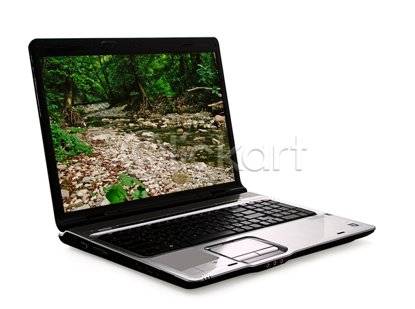 사람없음 JPG 포토 해외이미지 고립 공책 노트북 모바일 스크린 은색 인터넷 장비 전자 컴퓨터 흰색