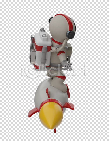 사람 한명 3D PNG 디지털합성 편집이미지 3D소스 누끼 로켓 배송 서기 손들기 승차 우주복 우주비행사 우주선 전신 택배 편집 편집소스