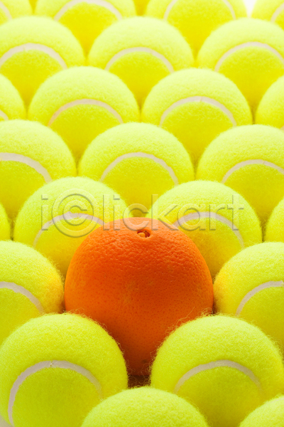 사람없음 JPG 포토 해외이미지 가득함 많음 실내 오렌지 테니스 테니스공 혼합
