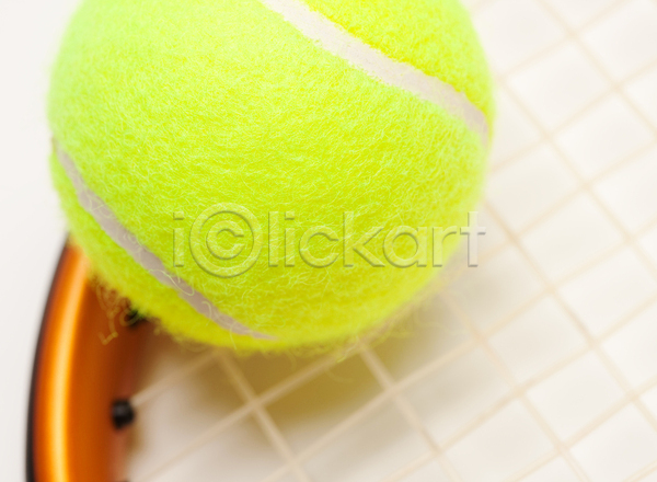 사람없음 JPG 포토 해외이미지 실내 테니스 테니스공 테니스라켓 흰배경