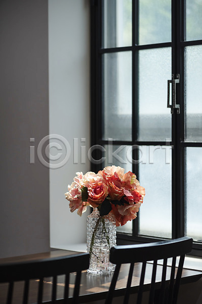 감성 사람없음 JPG 포토 꽃 꽃병 스튜디오촬영 식물 실내 오브젝트 인테리어 창가 창문