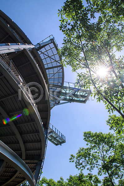 사람없음 JPG 로우앵글 포토 건축물 관광지 국내여행 나무 단양스카이워크 맑음 명승지 야외 여름(계절) 여름풍경 여행 주간 풍경(경치) 한국 햇빛